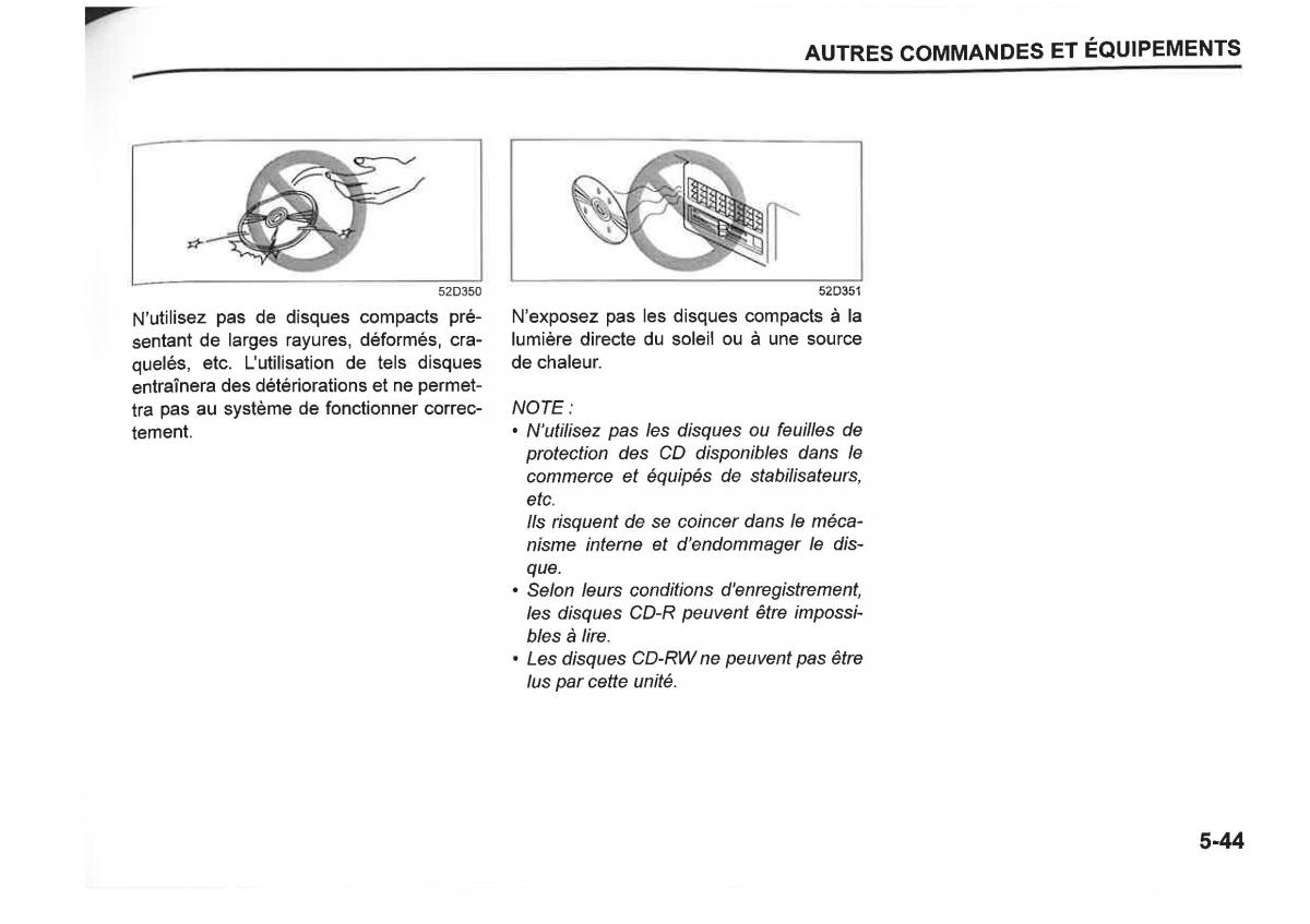 Suzuki SX4 manuel du proprietaire / page 265