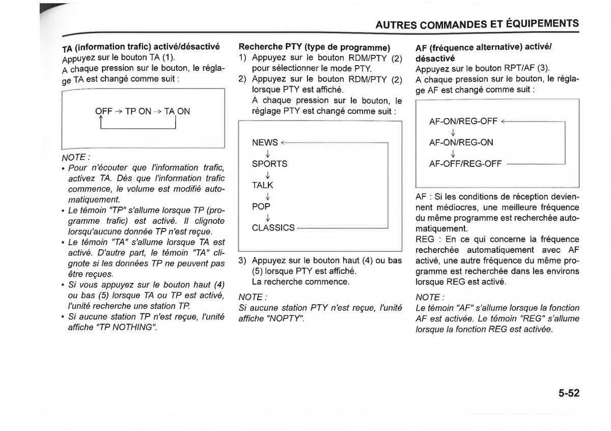 Suzuki SX4 manuel du proprietaire / page 273