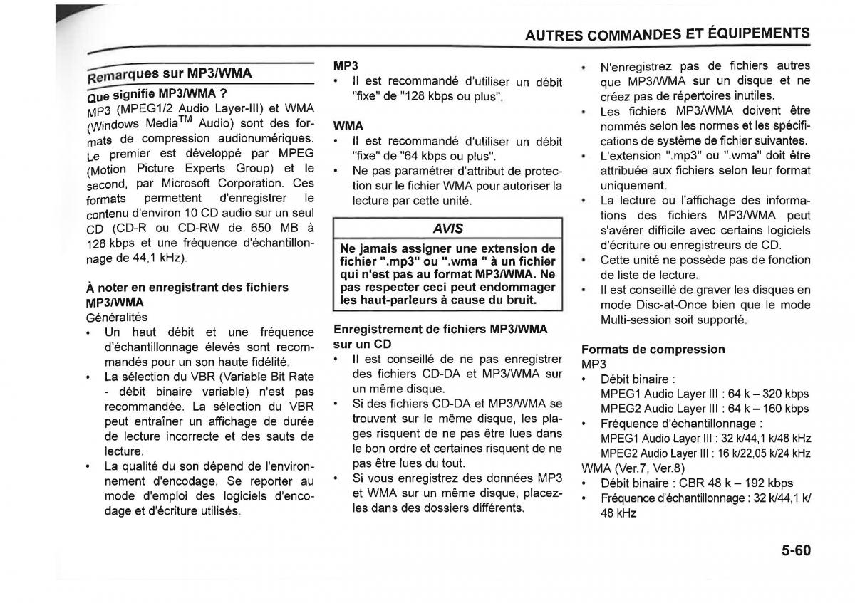 Suzuki SX4 manuel du proprietaire / page 281