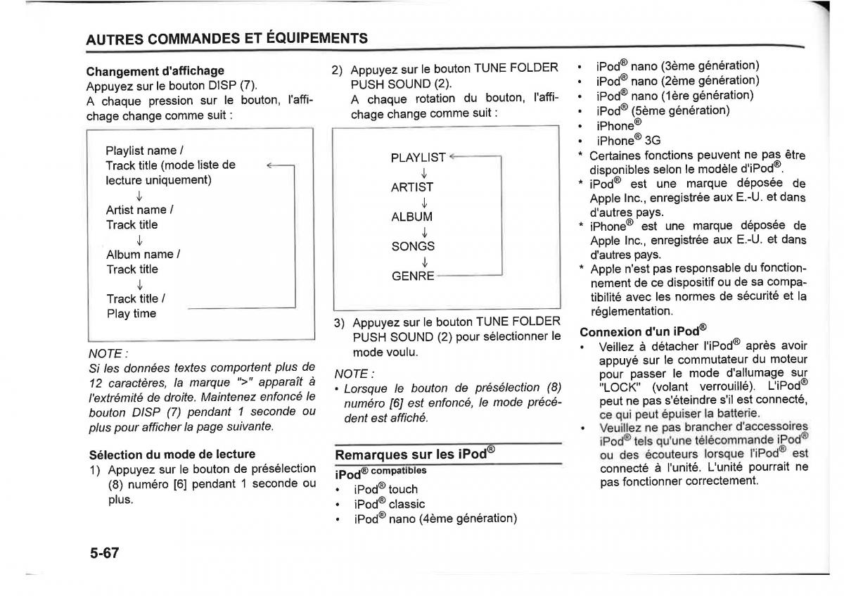 Suzuki SX4 manuel du proprietaire / page 288