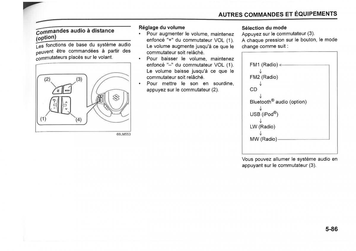 Suzuki SX4 manuel du proprietaire / page 307