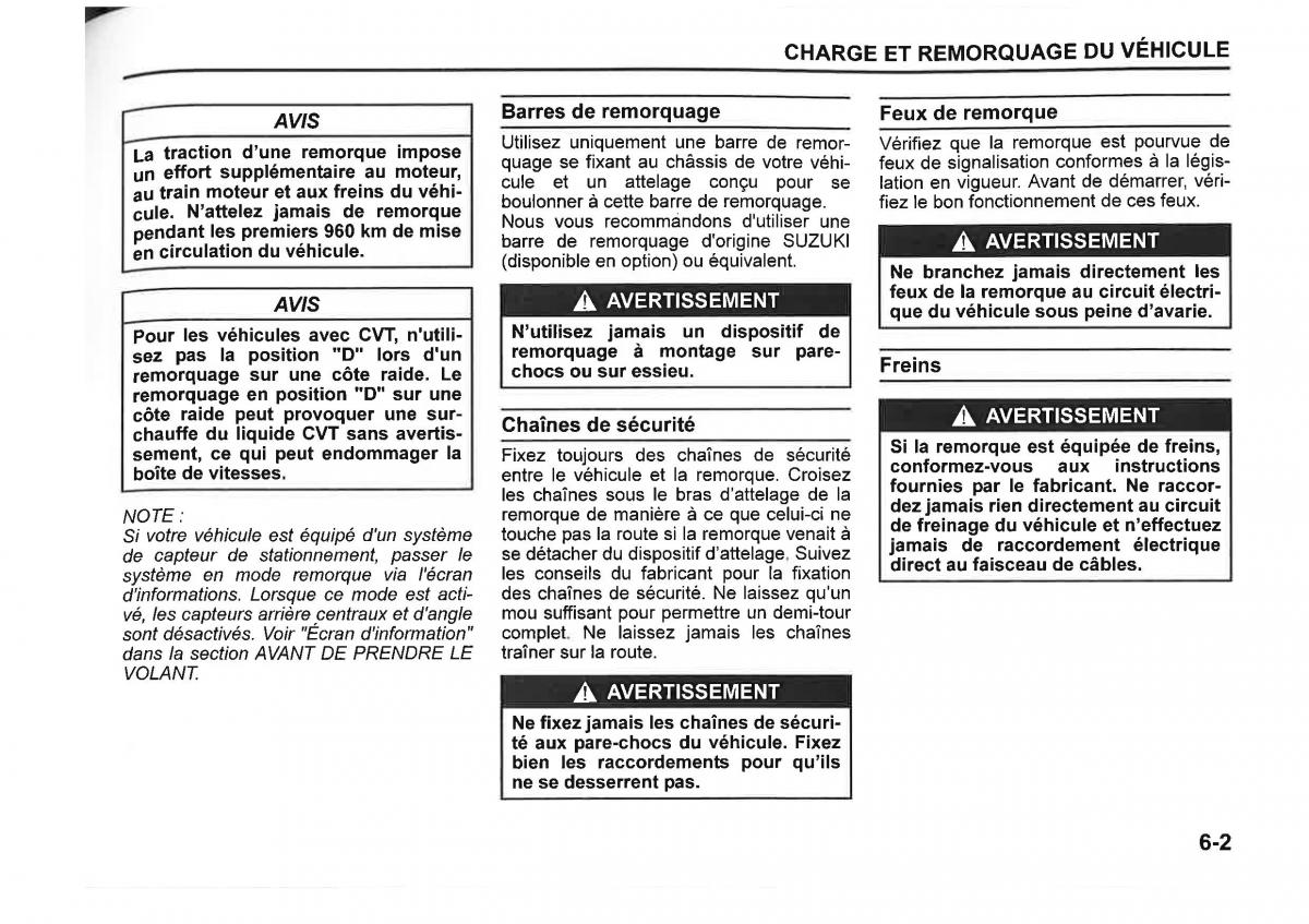 Suzuki SX4 manuel du proprietaire / page 319