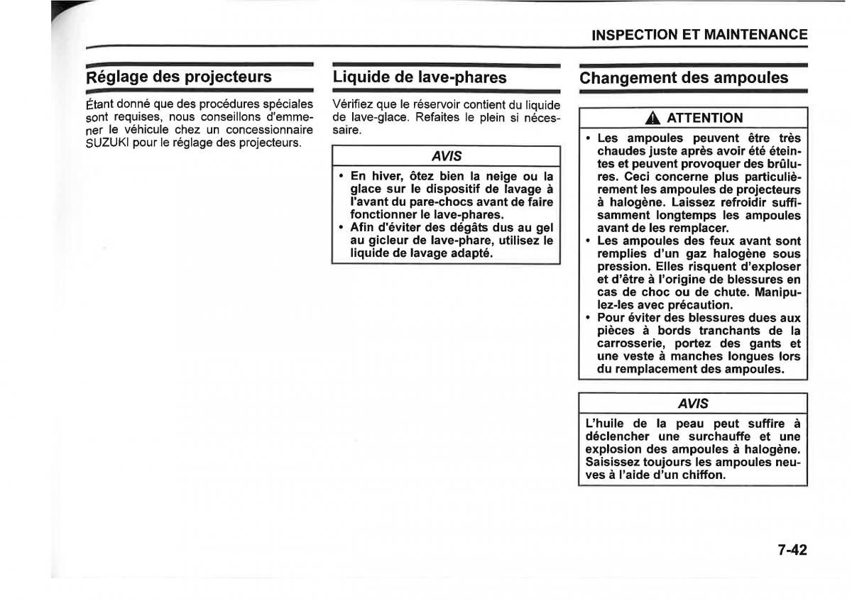 Suzuki SX4 manuel du proprietaire / page 369