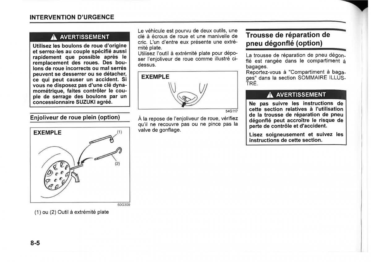 Suzuki SX4 manuel du proprietaire / page 390