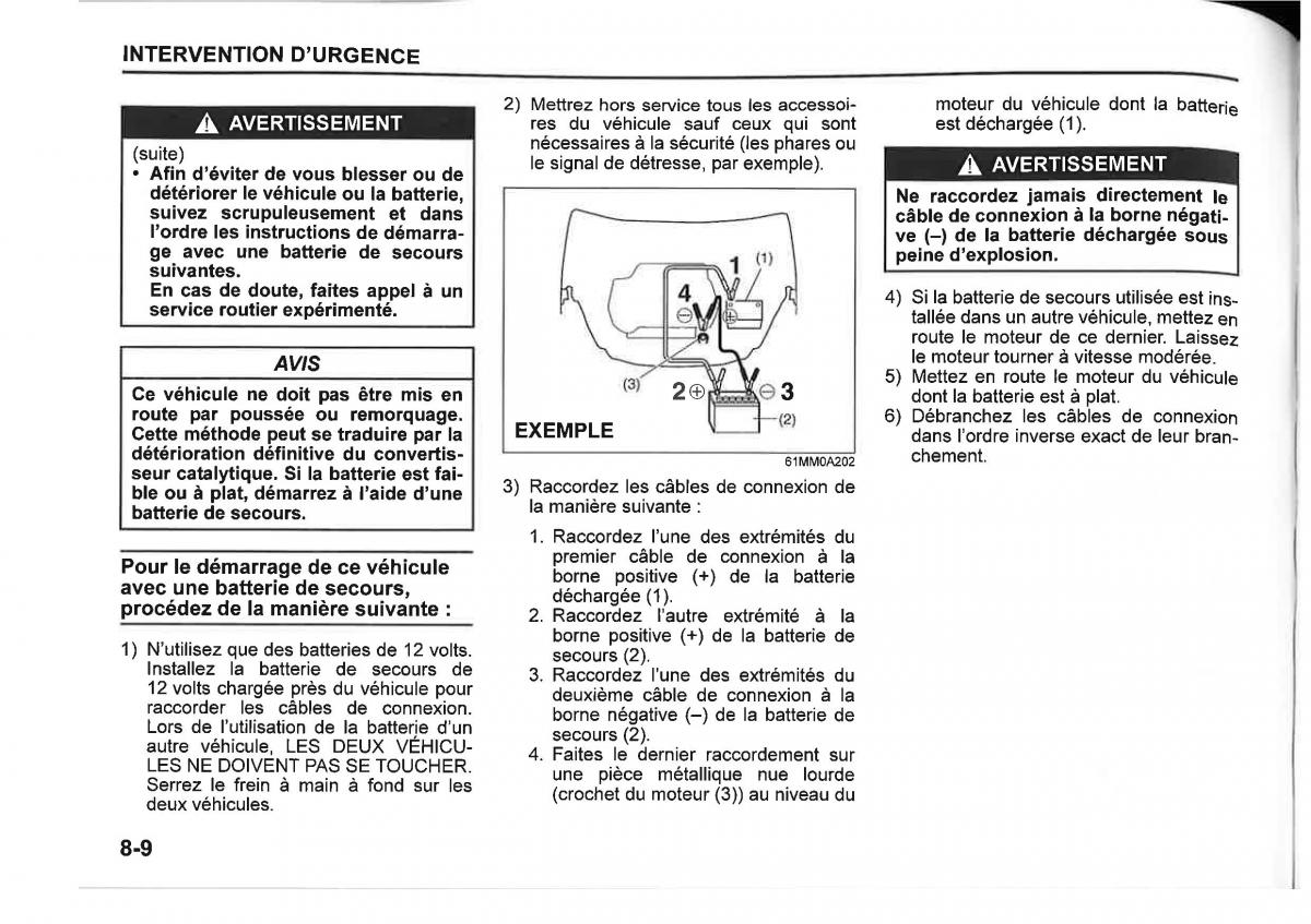 Suzuki SX4 manuel du proprietaire / page 394