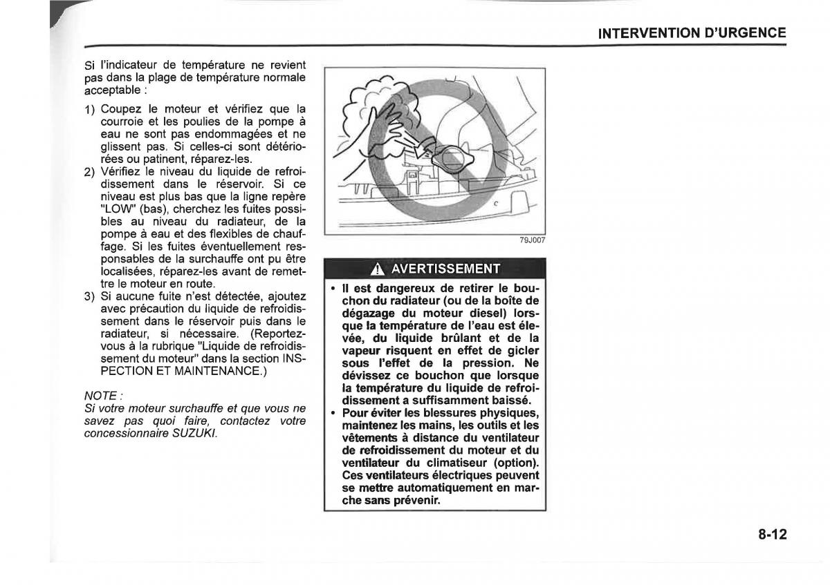 Suzuki SX4 manuel du proprietaire / page 397