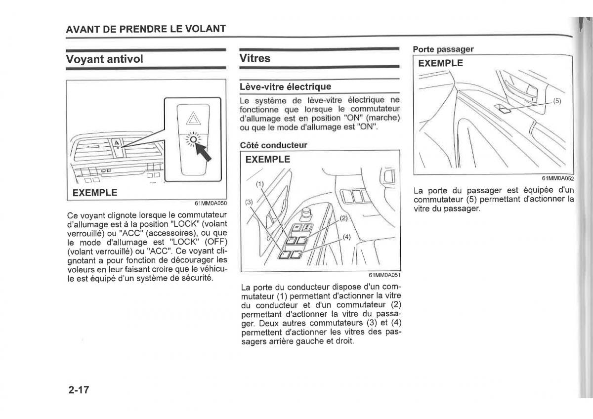 Suzuki SX4 manuel du proprietaire / page 40