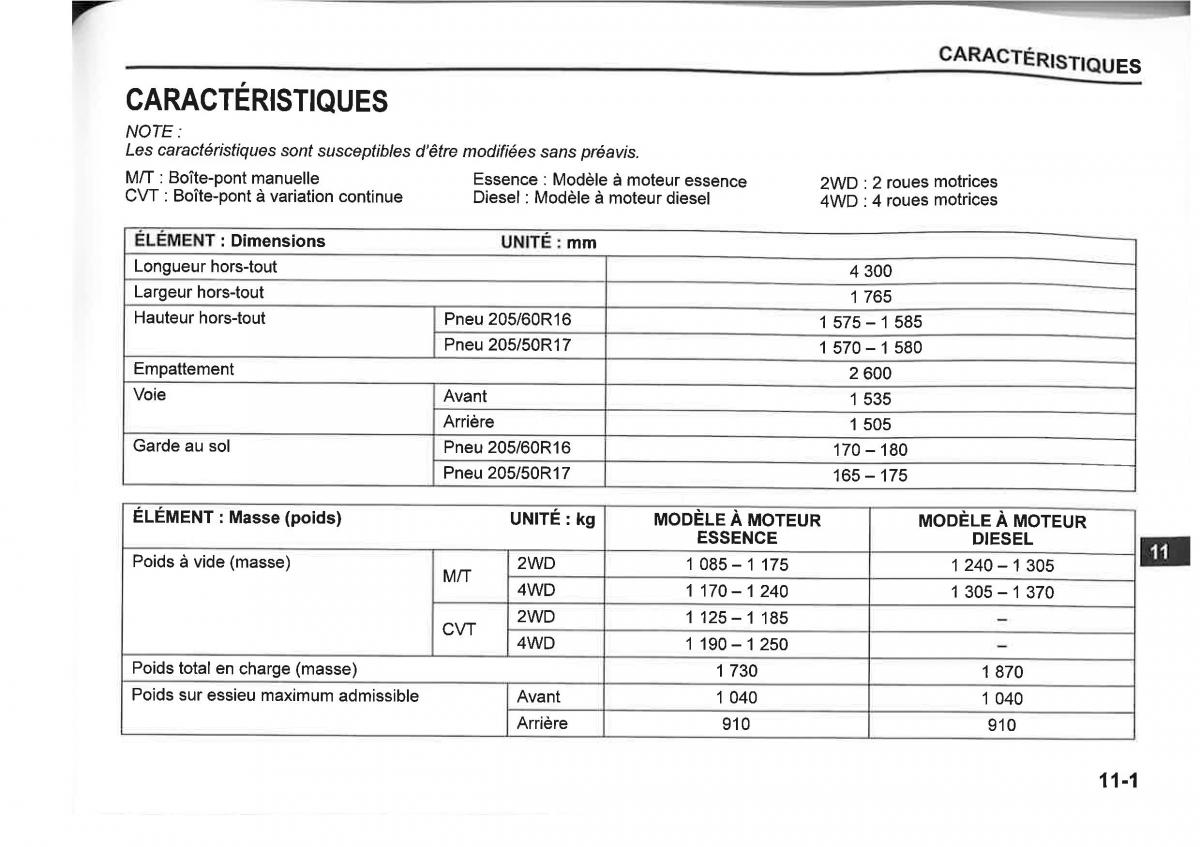 Suzuki SX4 manuel du proprietaire / page 409