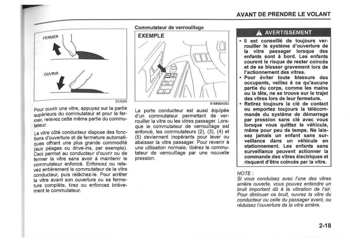 Suzuki SX4 manuel du proprietaire / page 41