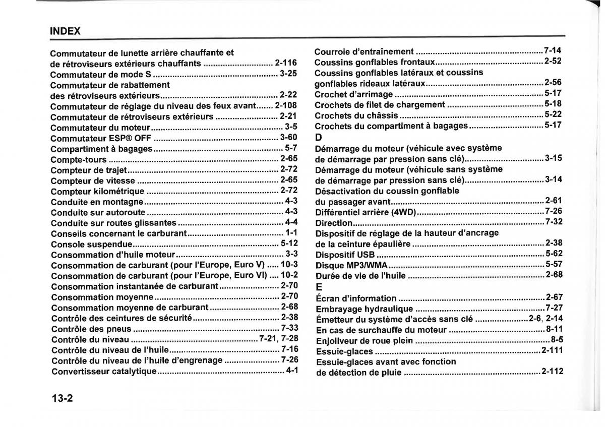 Suzuki SX4 manuel du proprietaire / page 428