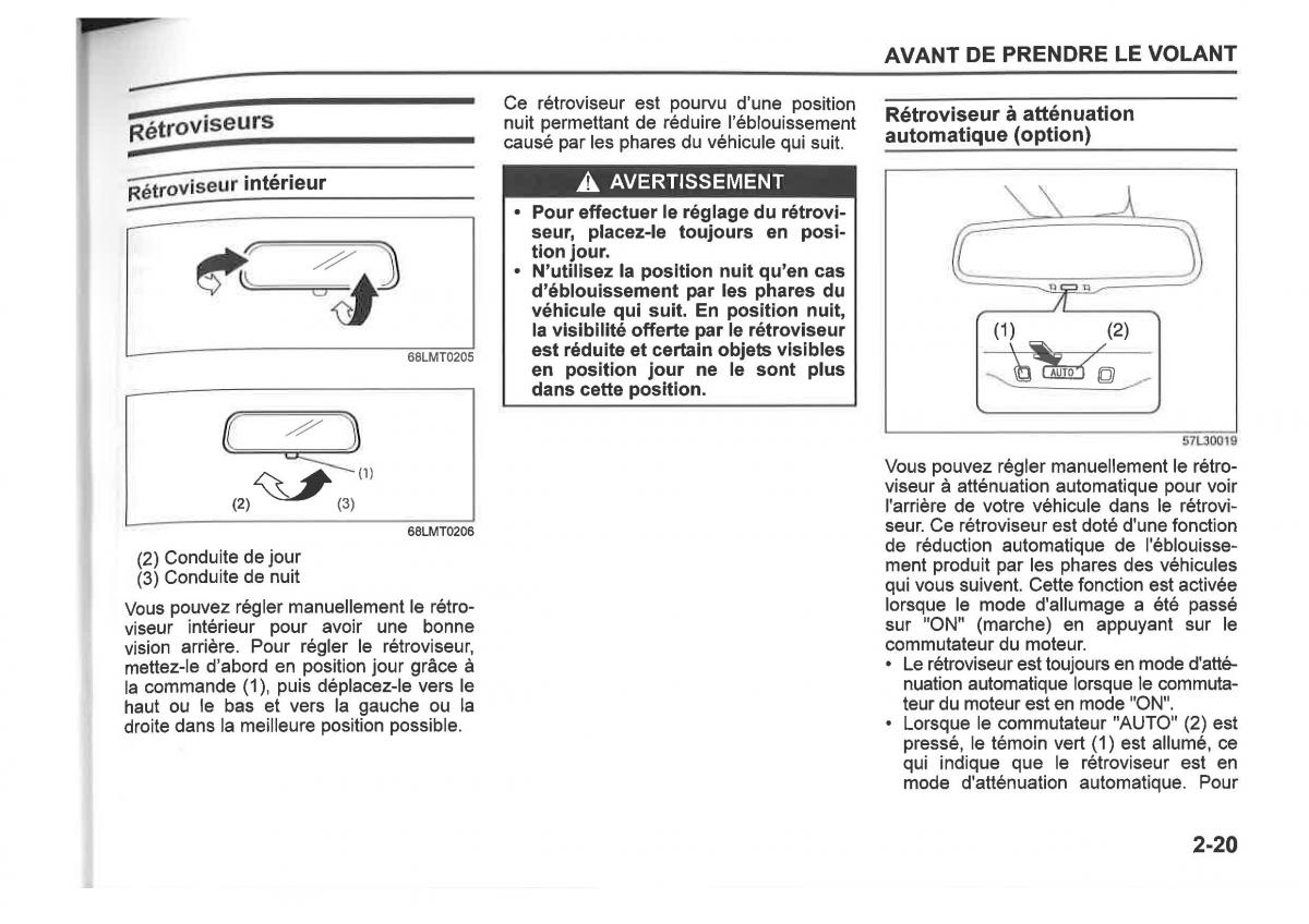 Suzuki SX4 manuel du proprietaire / page 43