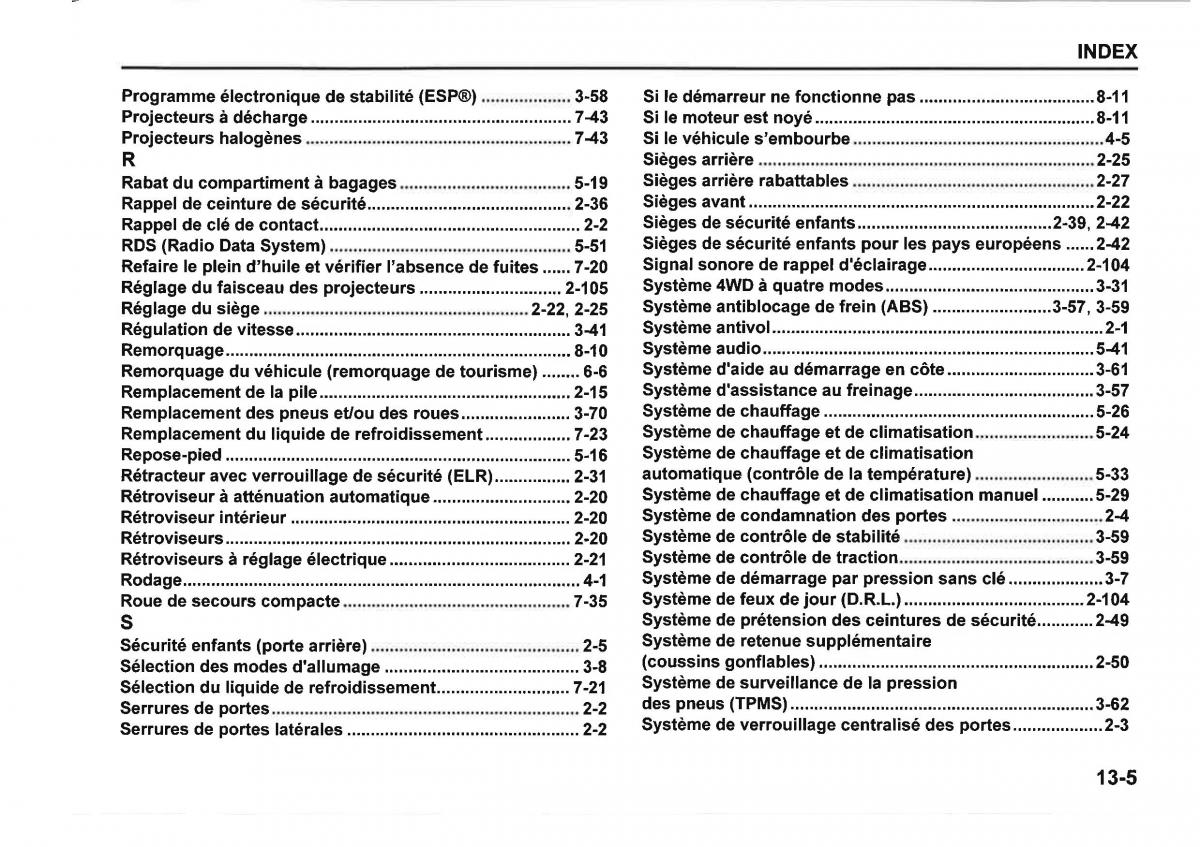 Suzuki SX4 manuel du proprietaire / page 431