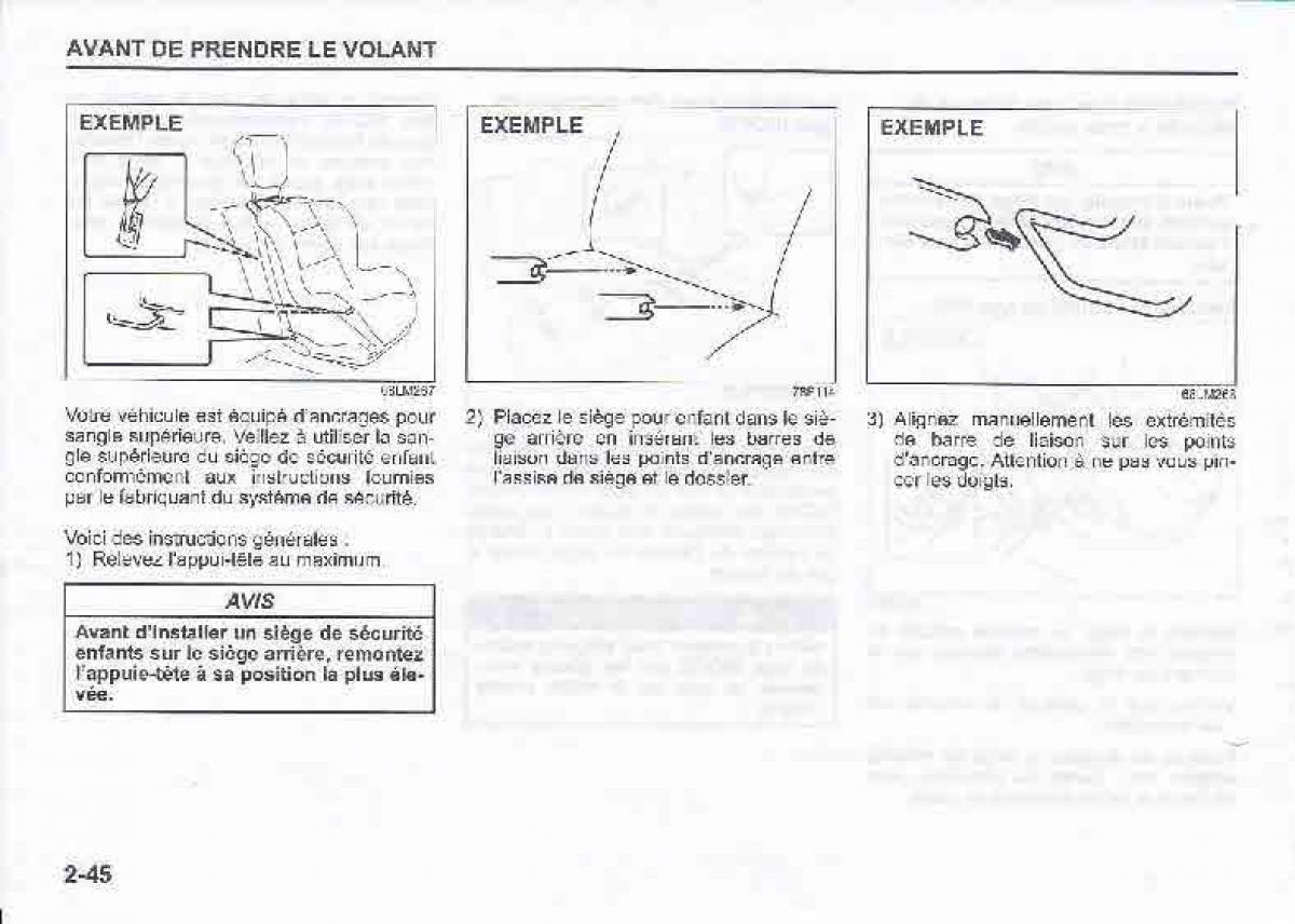 Suzuki Swift IV 4 manuel du proprietaire / page 62