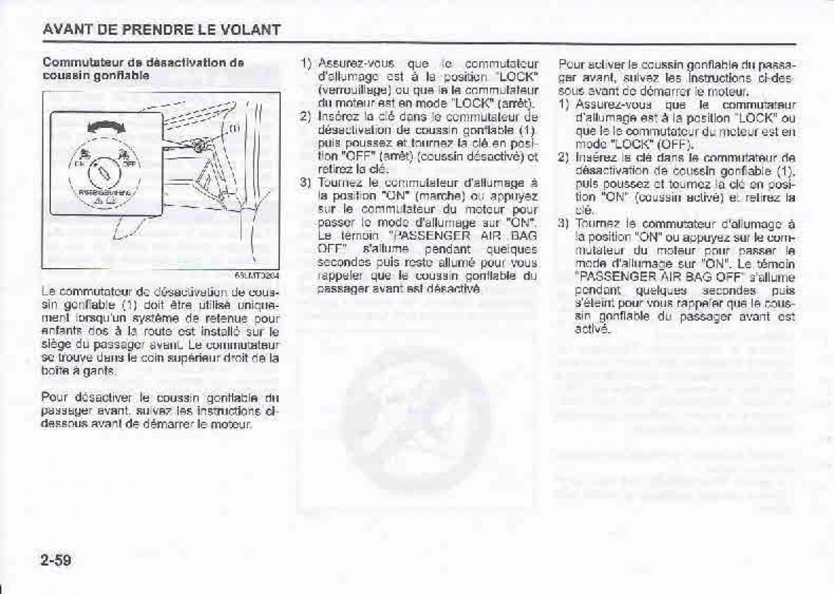 Suzuki Swift IV 4 manuel du proprietaire / page 76