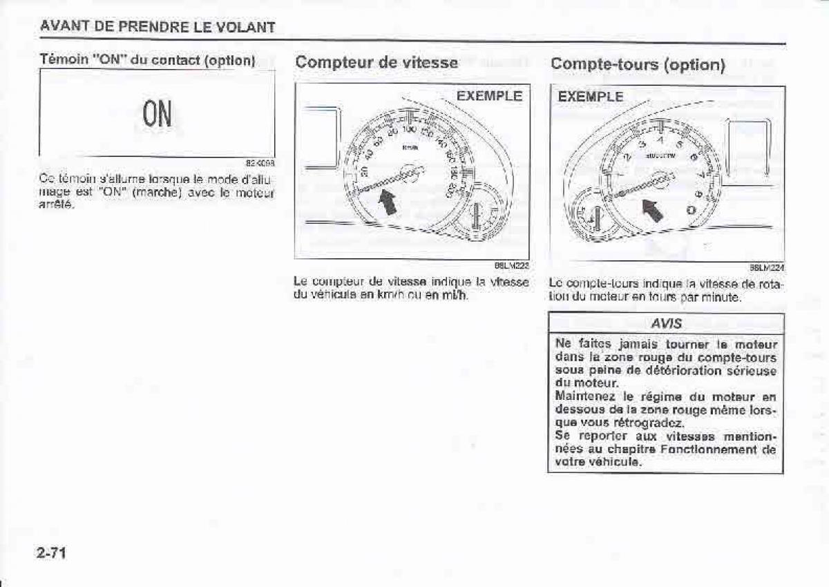 Suzuki Swift IV 4 manuel du proprietaire / page 88