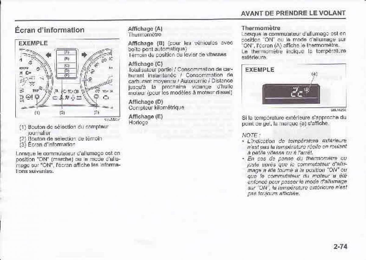 Suzuki Swift IV 4 manuel du proprietaire / page 91