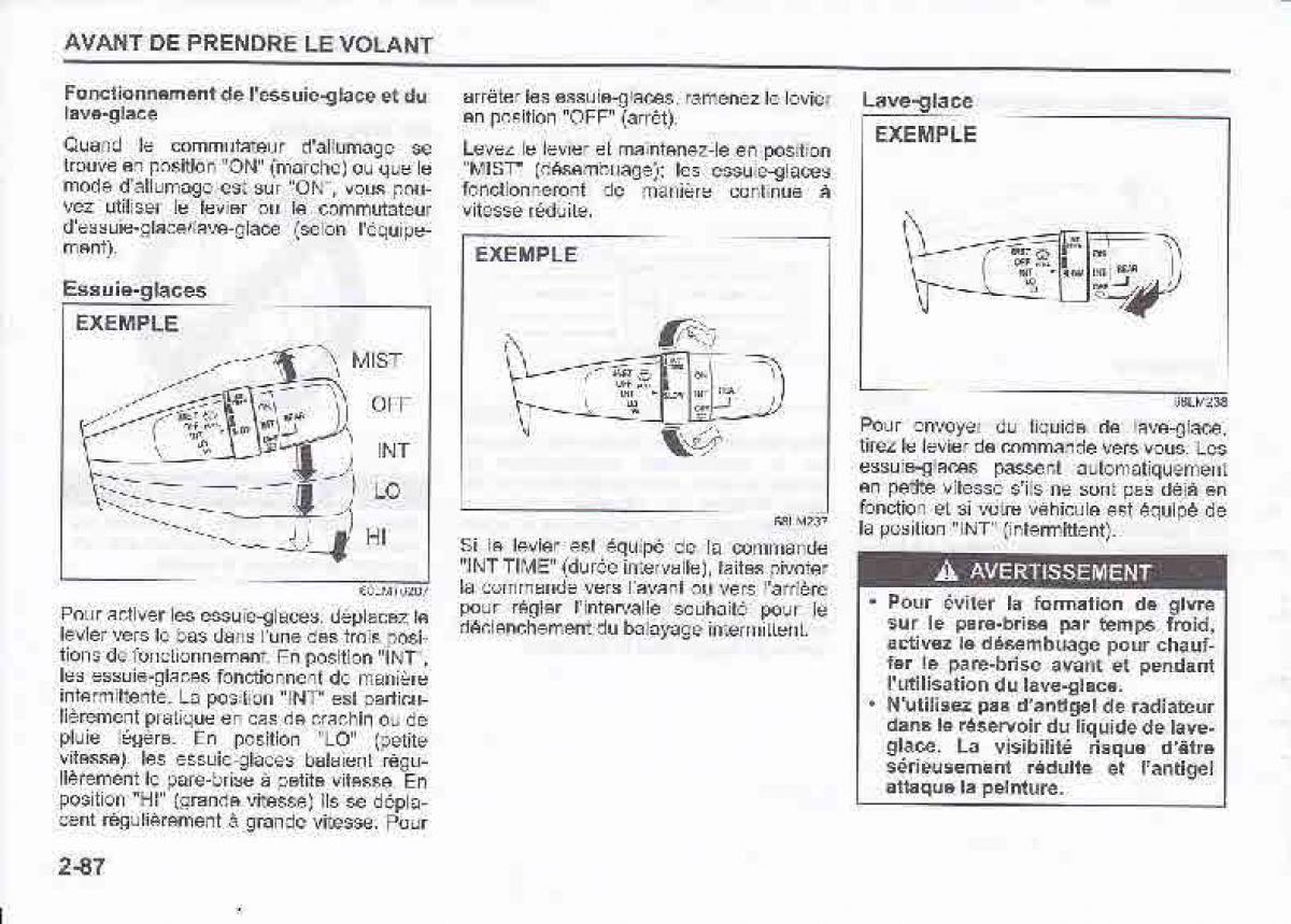 Suzuki Swift IV 4 manuel du proprietaire / page 104