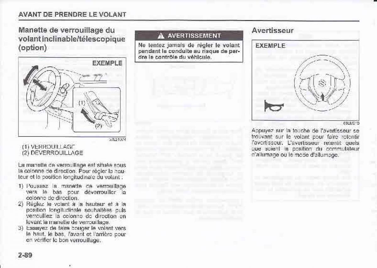 Suzuki Swift IV 4 manuel du proprietaire / page 106