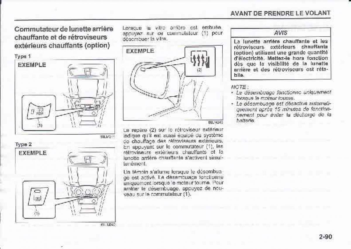 Suzuki Swift IV 4 manuel du proprietaire / page 107