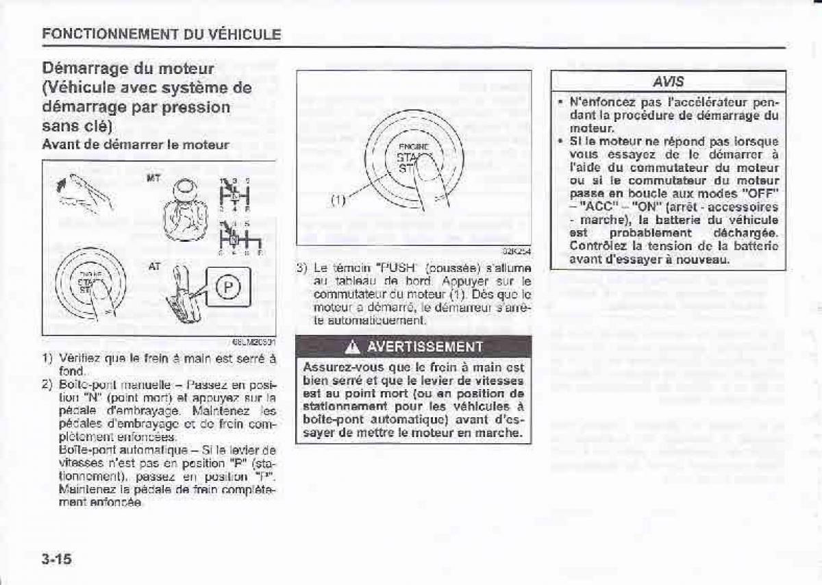 Suzuki Swift IV 4 manuel du proprietaire / page 123