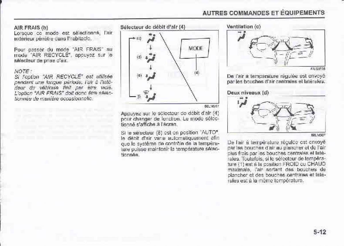 Suzuki Swift IV 4 manuel du proprietaire / page 167