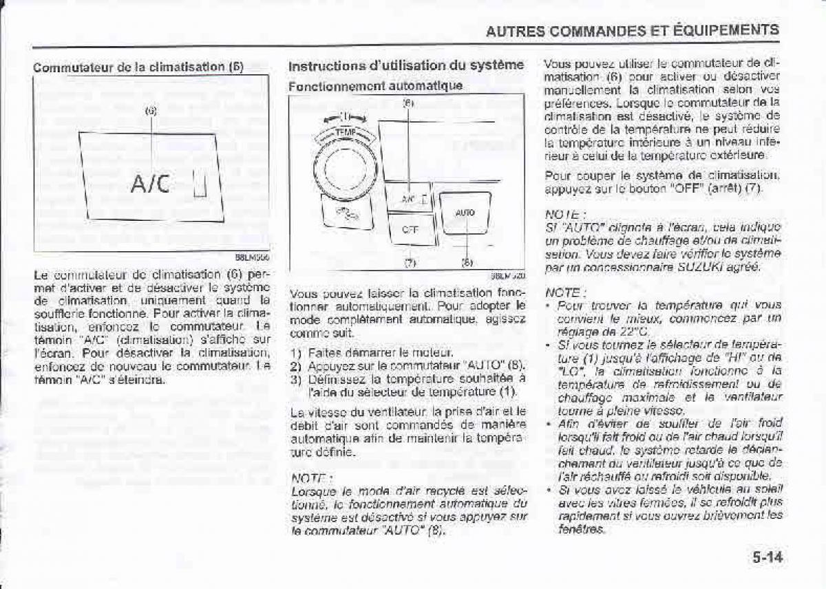 Suzuki Swift IV 4 manuel du proprietaire / page 169