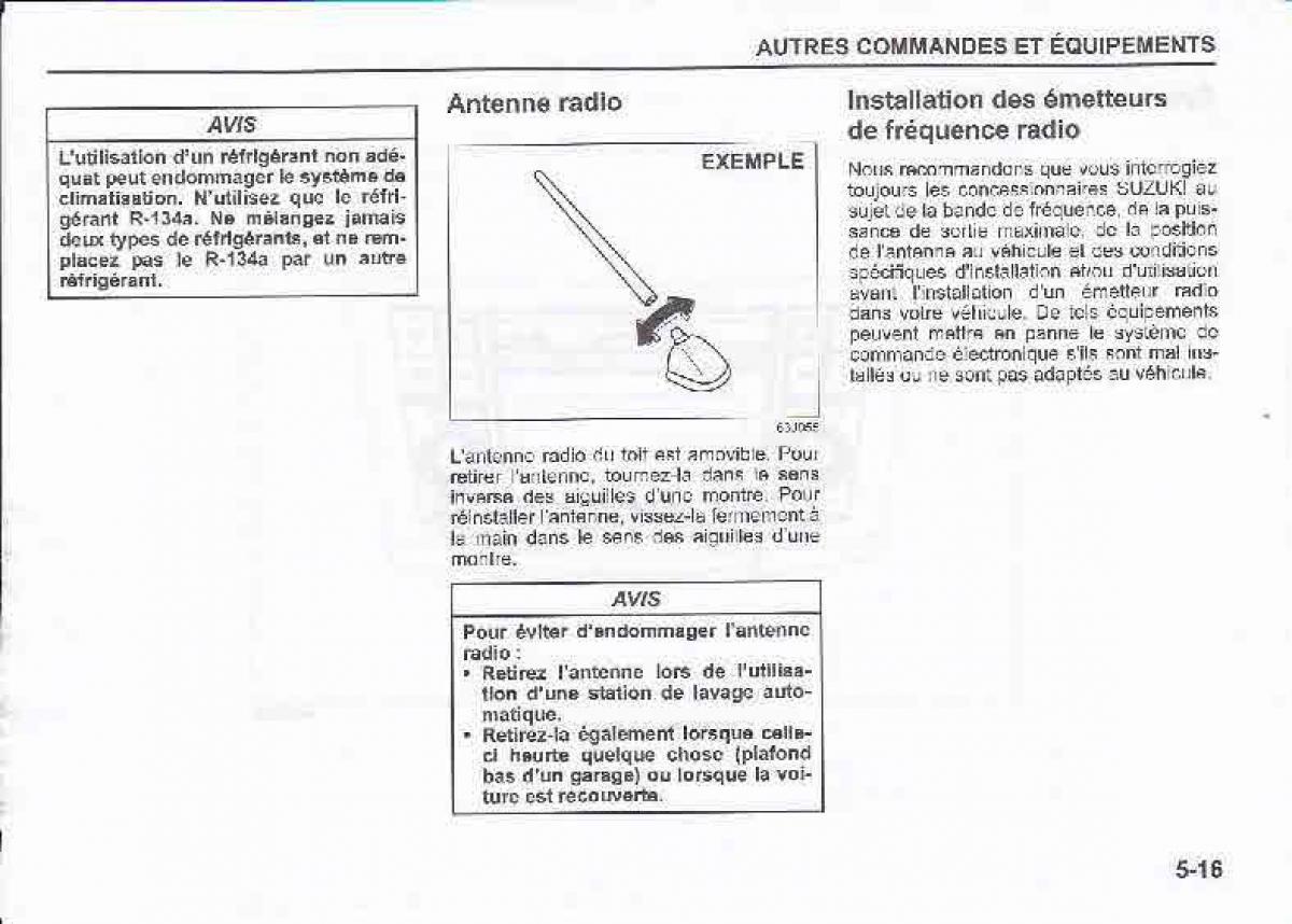 Suzuki Swift IV 4 manuel du proprietaire / page 171