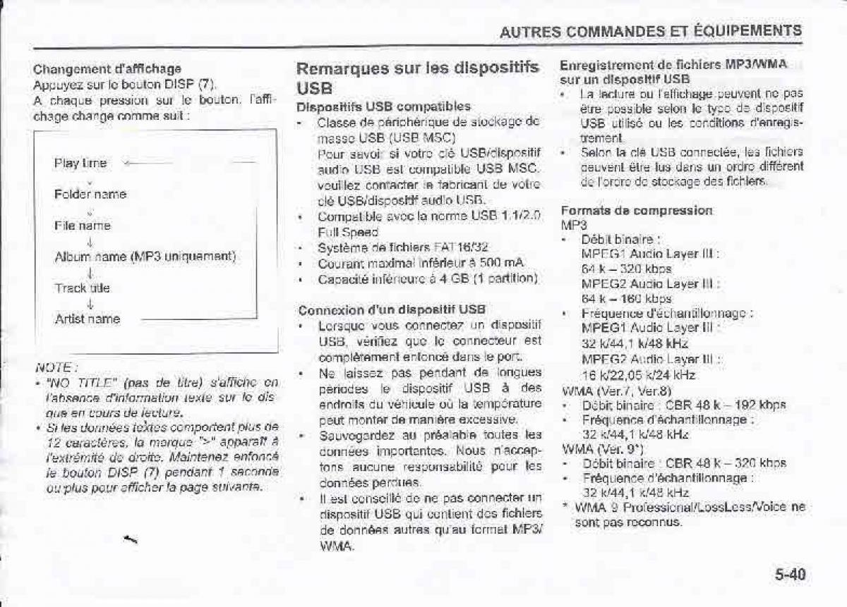 Suzuki Swift IV 4 manuel du proprietaire / page 194