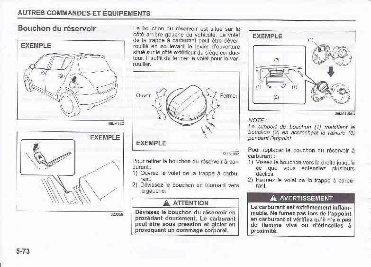 Suzuki Swift IV 4 manuel du proprietaire / page 227