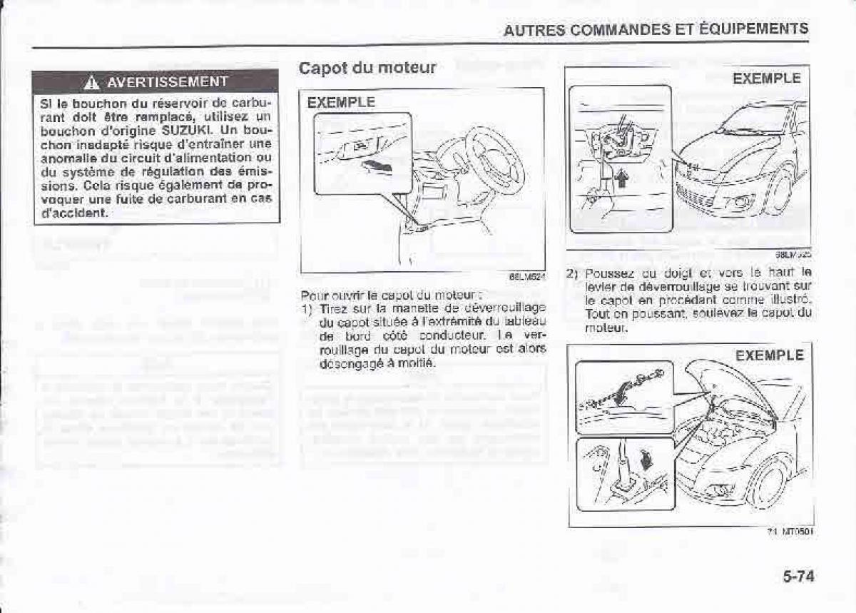 Suzuki Swift IV 4 manuel du proprietaire / page 228