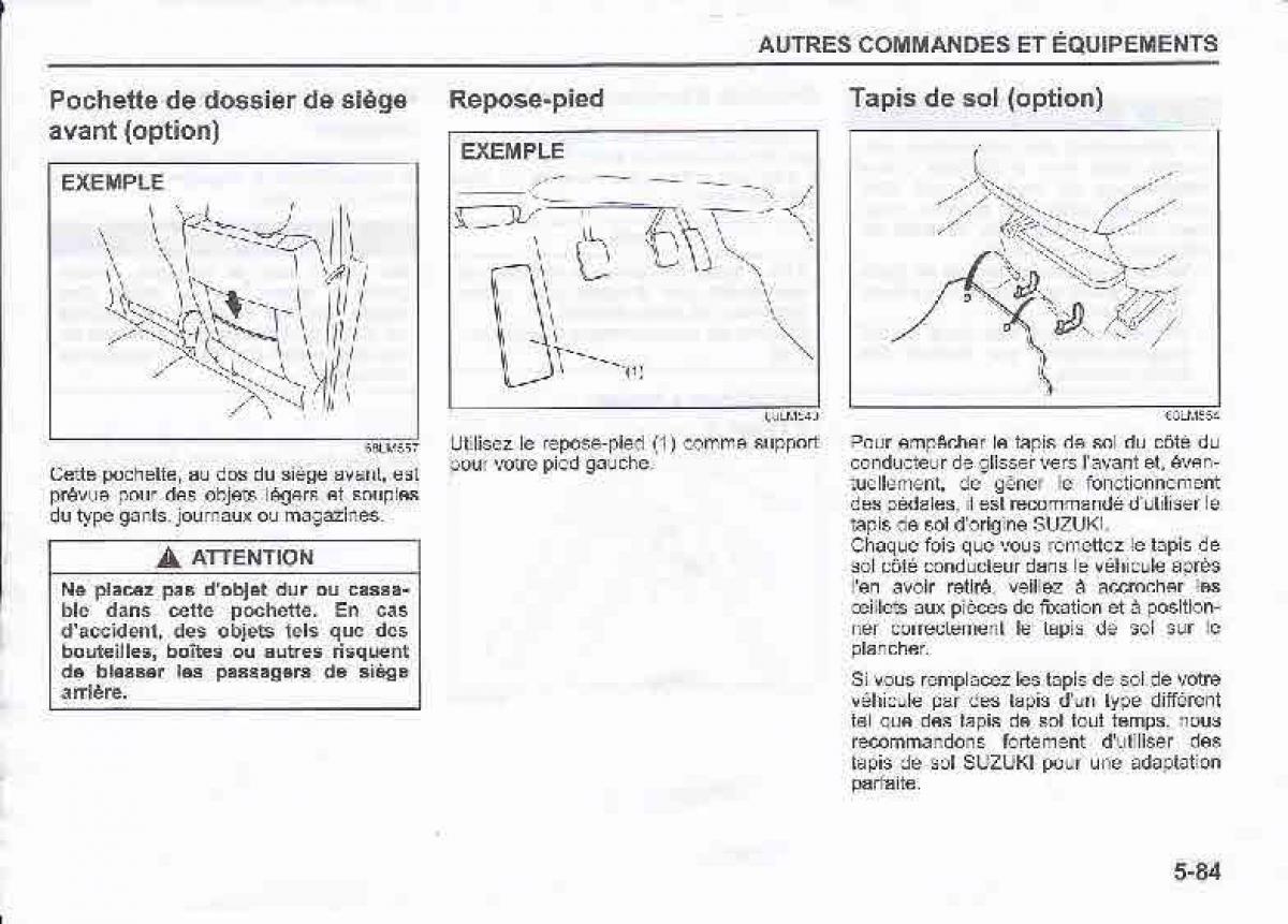 Suzuki Swift IV 4 manuel du proprietaire / page 238