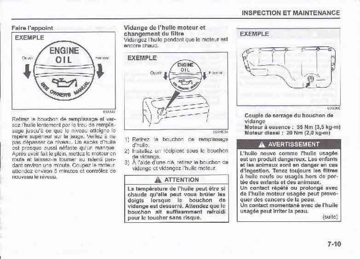 Suzuki Swift IV 4 manuel du proprietaire / page 264