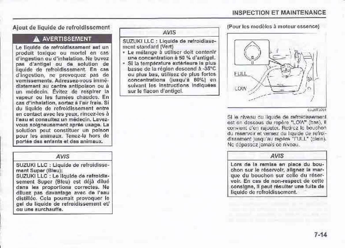 Suzuki Swift IV 4 manuel du proprietaire / page 268