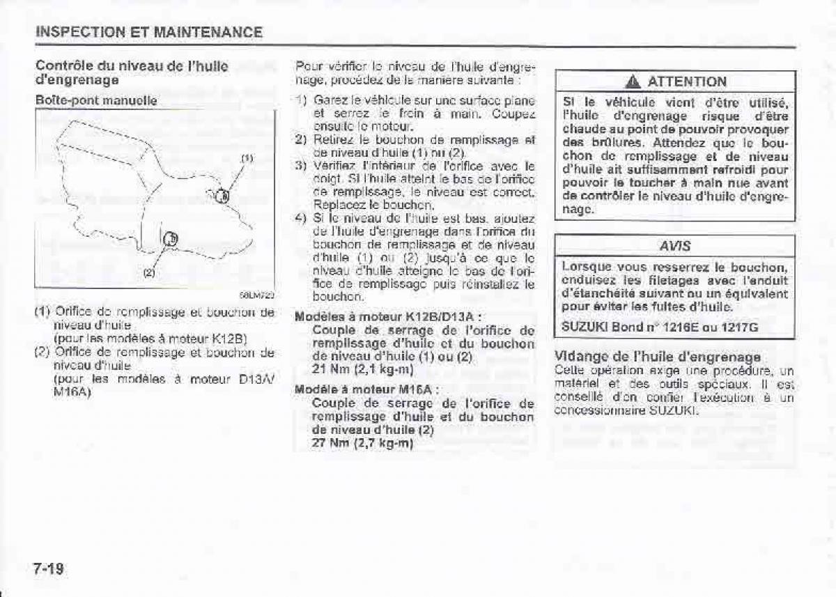 Suzuki Swift IV 4 manuel du proprietaire / page 273