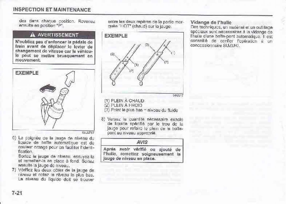 Suzuki Swift IV 4 manuel du proprietaire / page 275