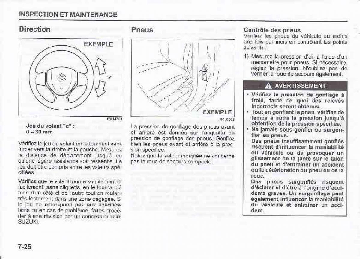 Suzuki Swift IV 4 manuel du proprietaire / page 279