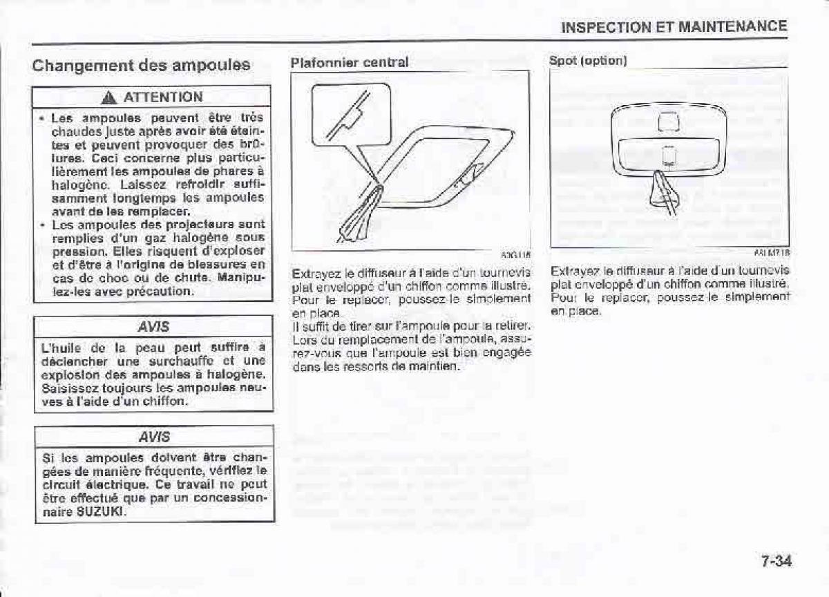 Suzuki Swift IV 4 manuel du proprietaire / page 288