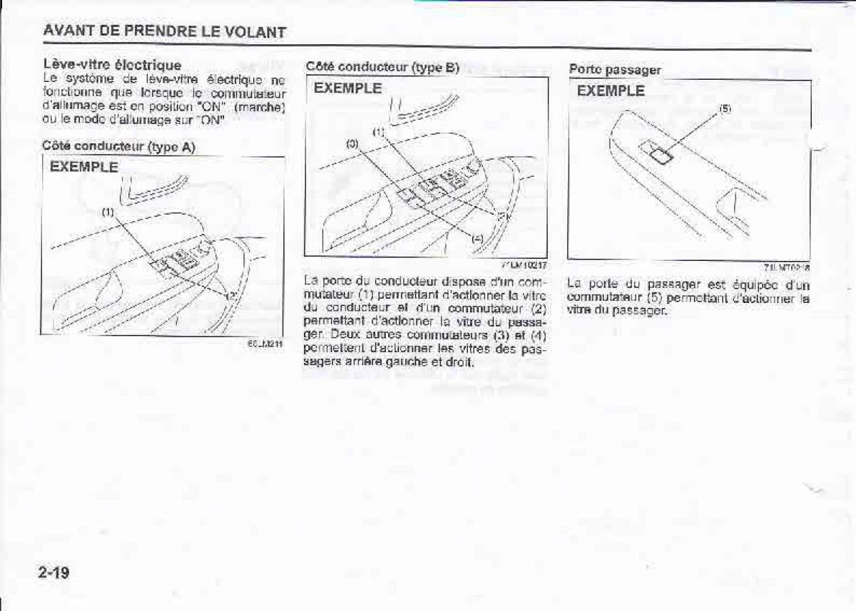 Suzuki Swift IV 4 manuel du proprietaire / page 36