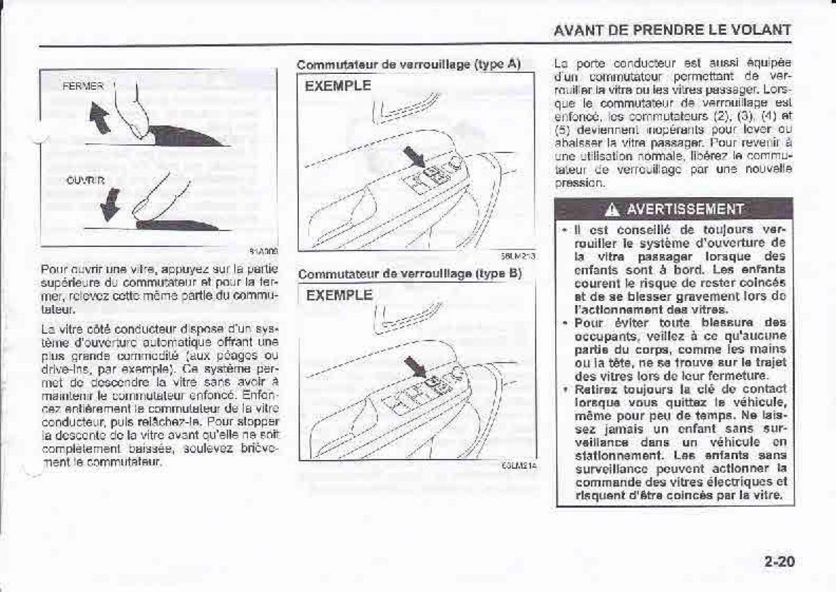 Suzuki Swift IV 4 manuel du proprietaire / page 37