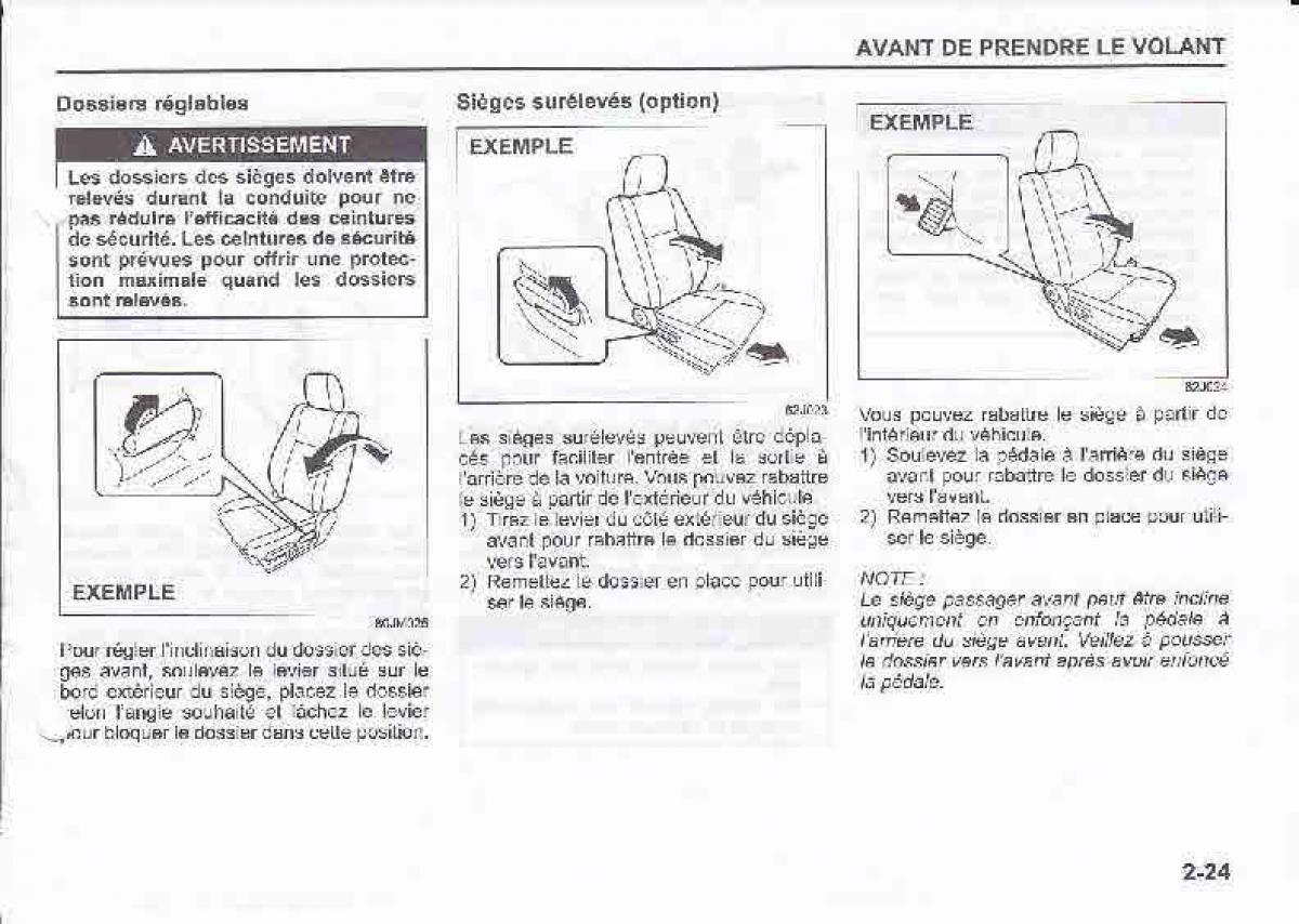 Suzuki Swift IV 4 manuel du proprietaire / page 41