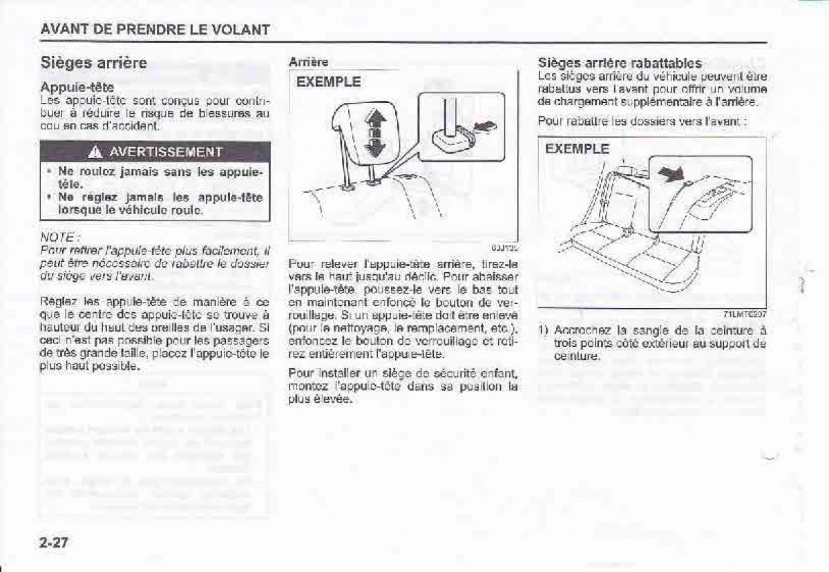 Suzuki Swift IV 4 manuel du proprietaire / page 44