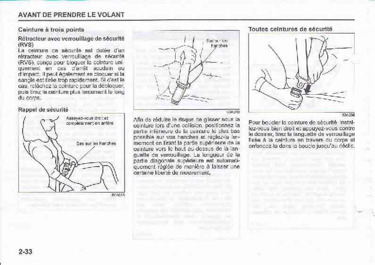 Suzuki Swift IV 4 manuel du proprietaire / page 50