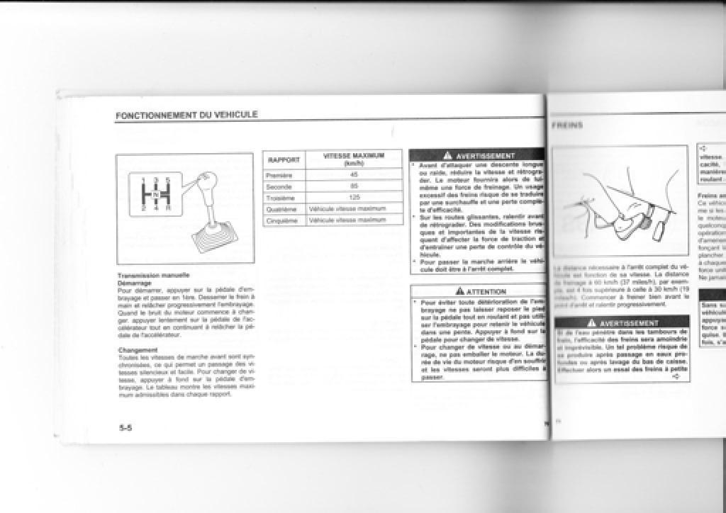 Suzuki Wagon R manuel du proprietaire / page 64