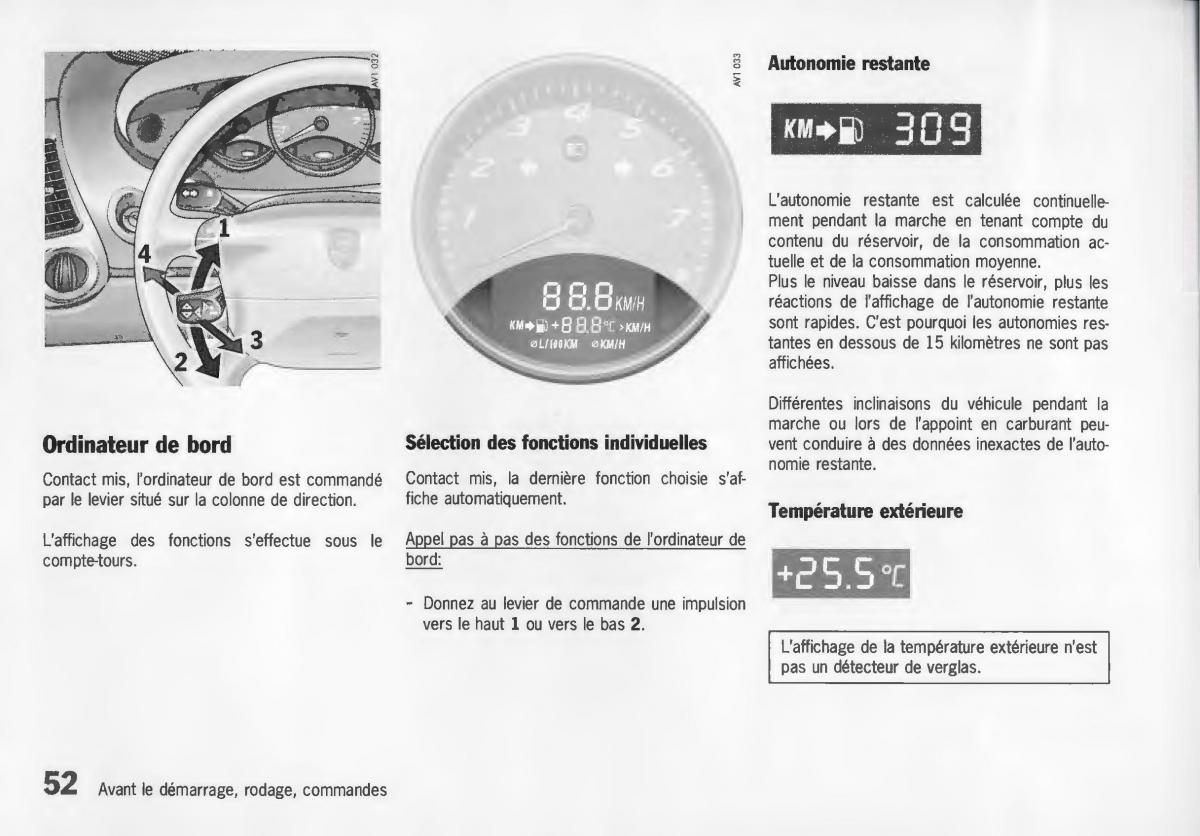 Porsche Boxster 986 manuel du proprietaire / page 54