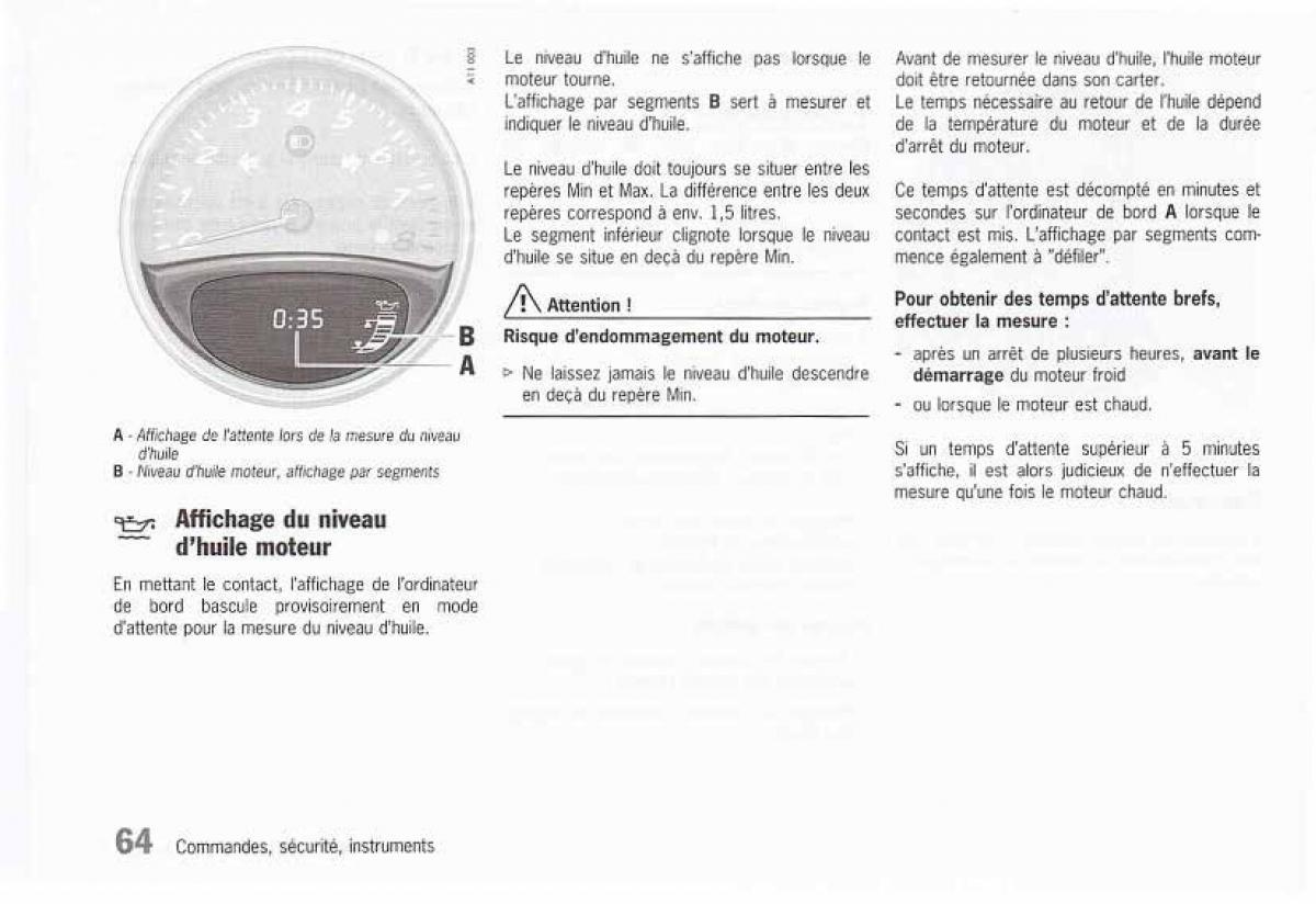 manual  Porsche Boxster 986 FL manuel du proprietaire / page 66