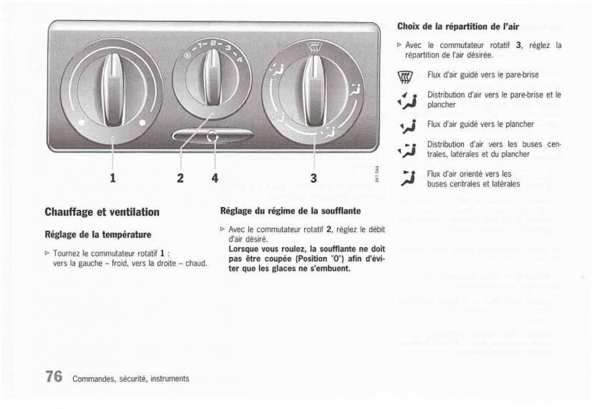 Porsche Boxster 986 FL manuel du proprietaire / page 78