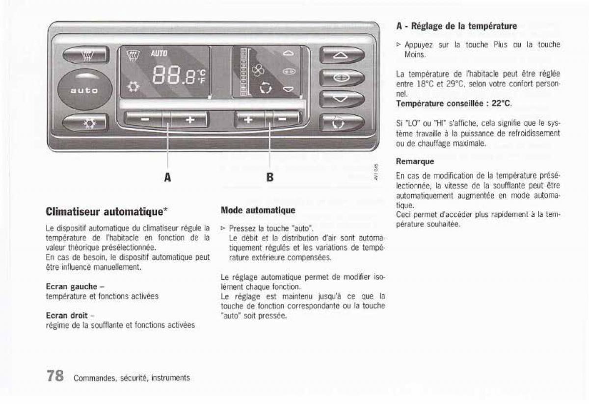 Porsche Boxster 986 FL manuel du proprietaire / page 80