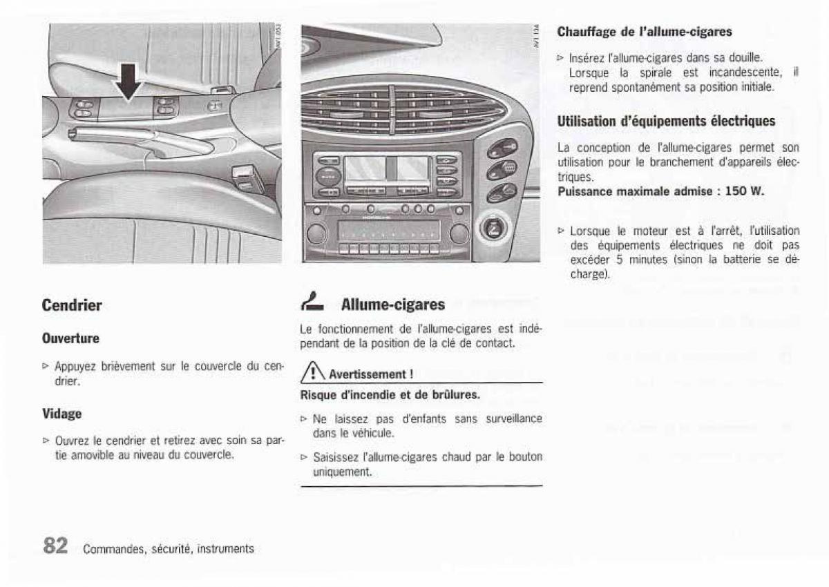 Porsche Boxster 986 FL manuel du proprietaire / page 84