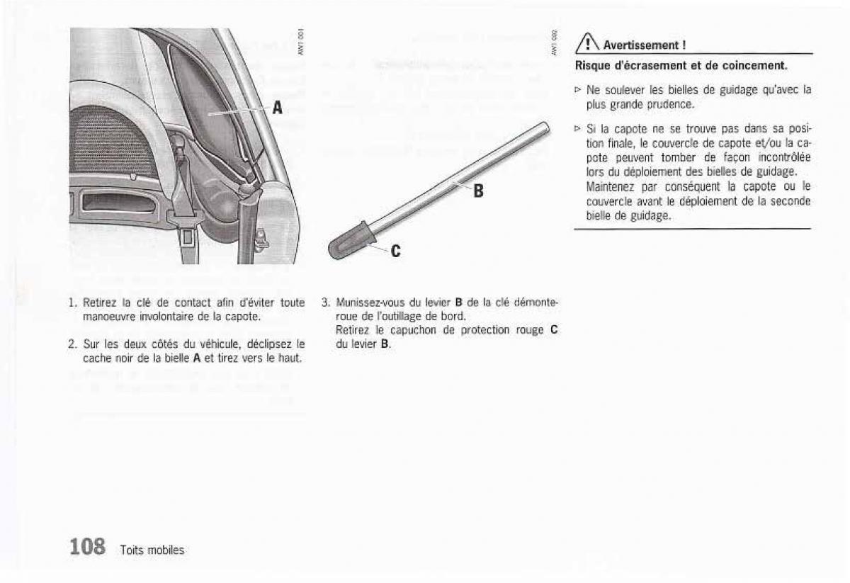 Porsche Boxster 986 FL manuel du proprietaire / page 110