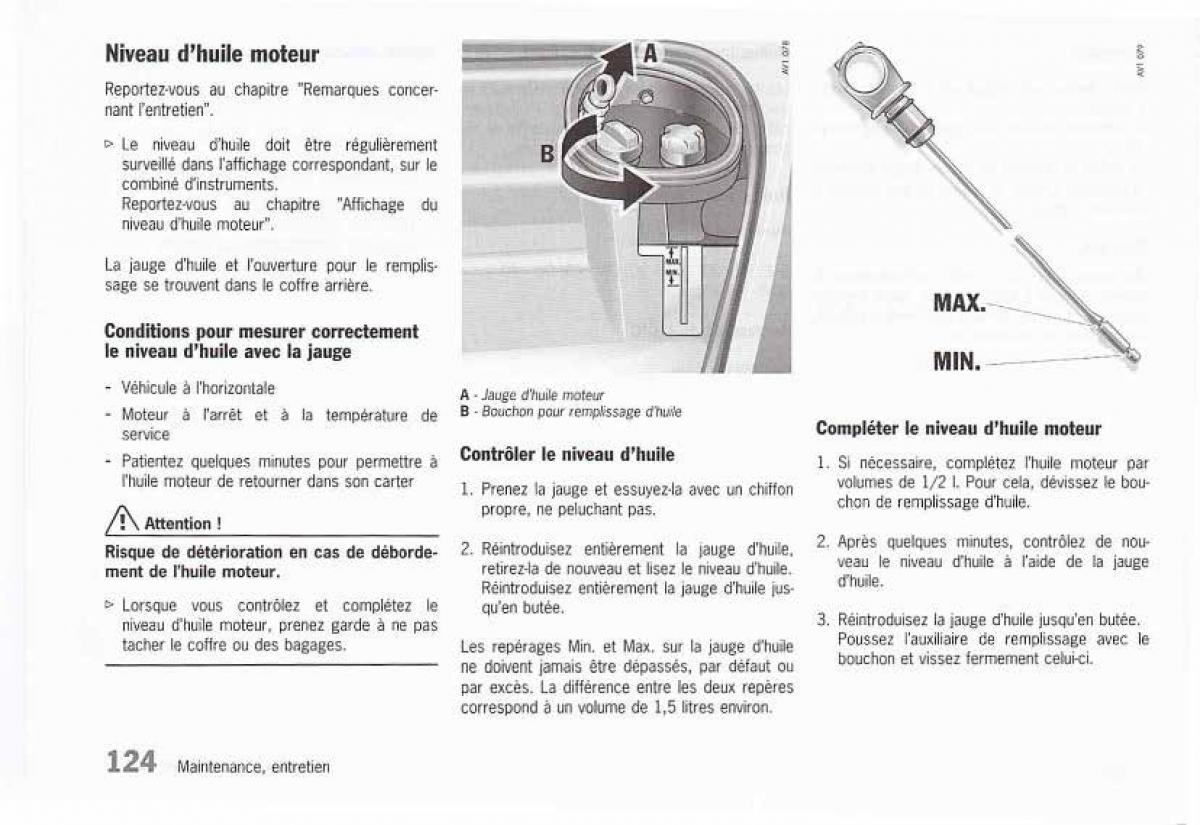 Porsche Boxster 986 FL manuel du proprietaire / page 126